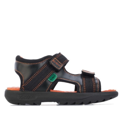 Sandale Kickers Kickster pentru Copii negru