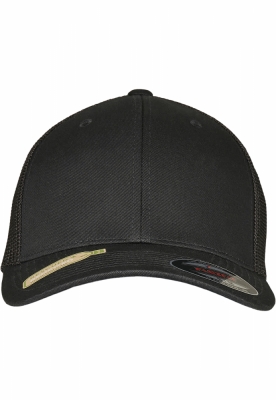 Sapca Flexfit Trucker Recycled plasa negru