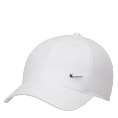 Sepci Nike Dri-FIT Club Unstructured Metal Swoosh alb metalic