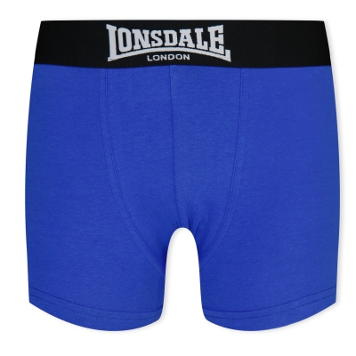 Pantaloni scurti Set 2 Lonsdale Trunk pentru baietei albastru