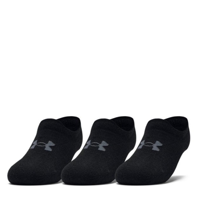 Set de 3 Adidasi Sosete Under ARMOUR Ua Essential Ultralowtab Unisex pentru adulti negru