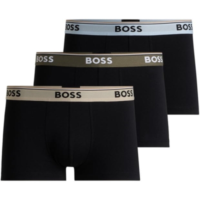 Set de 3 Boxeri Boss Power negru