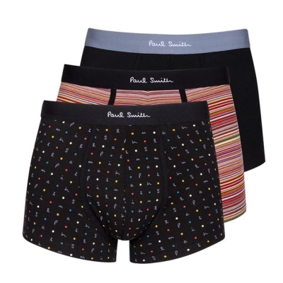 Set de 3 Boxeri Paul Smith negru