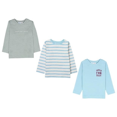 Set de 3 Hello World W BB TEE Bb52 multicolor