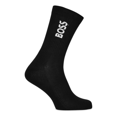 Set de 3 Sosete Boss Crew pentru Barbati negru