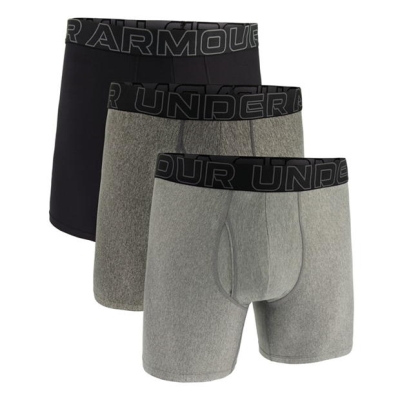 Set de 3 Under Armour Prf Tech 6In pentru barbati gri cstle negru