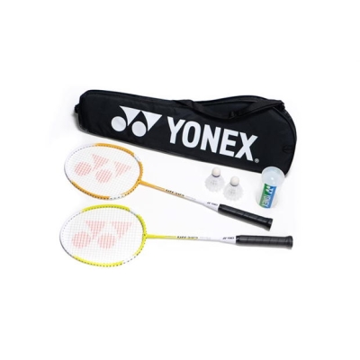 Set Yonex 2 Player Badminton negru