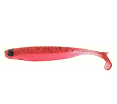 SHAD MEZASHI Z MINNOW 8,8CM transparent rosu MUSTAD