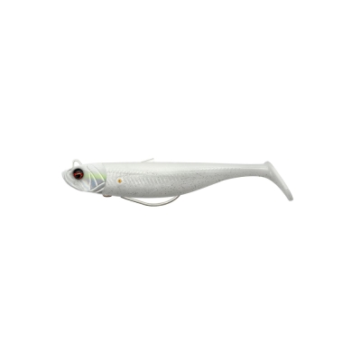 SHAD MINNOW WL 12,5CM 28G SINKING alb PEARL argintiu 2+1 marime 5-0 SAVAGE GEAR