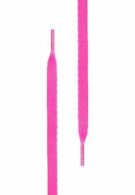 Sireturi plate roz neon Tubelaces