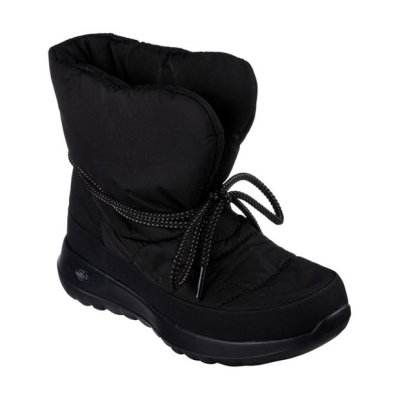 Ghete Skechers On the Go Puffer femei negru textile