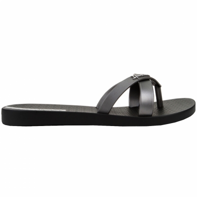 Slapi Ipanema Kirei Fem negru and argintiu 81805-24145 pentru Femei