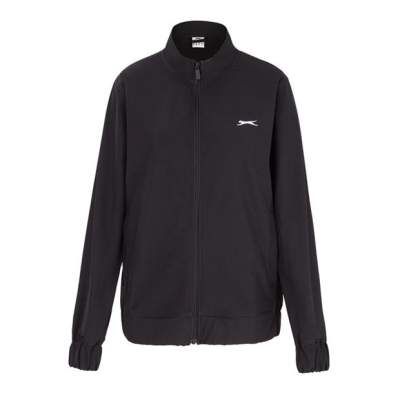 Slazenger Wov Track Jkt pentru femei negru