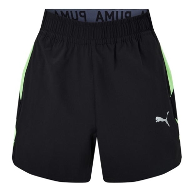 Sort alergare Puma Fit 5 Ultrabreathe Stretch Sho pentru Barbati negru verde