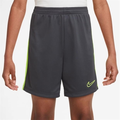 Sort fotbal Nike Dri FIT Academy 23 Juniors gri inchis galben