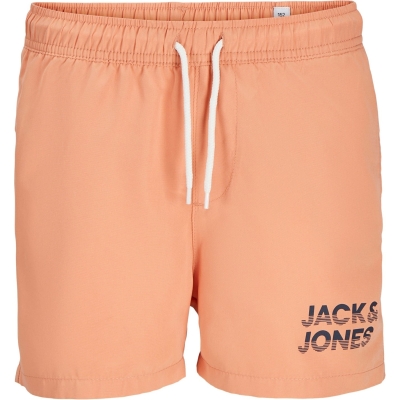 Sorturi inot Jack and Jones Logo pentru baietei albastru alb