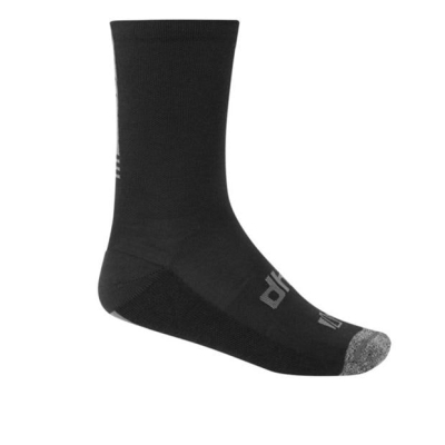 Sosete Dhb Aeron Merino 2.0 negru gri