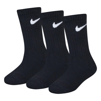 Sosete Set 3 perechi sosete Nike pentru Bebelusi negru