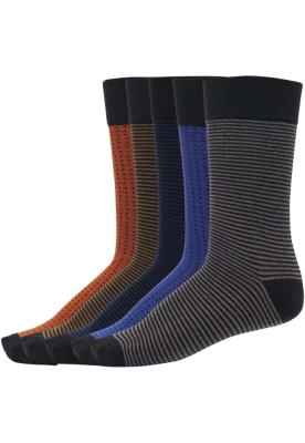 Sosete Stripes and Dots 5-. multicolor Urban Classics