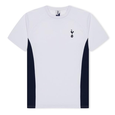 Tricou Source Lab Tottenham Hotspur Poly Juniors alb albastru