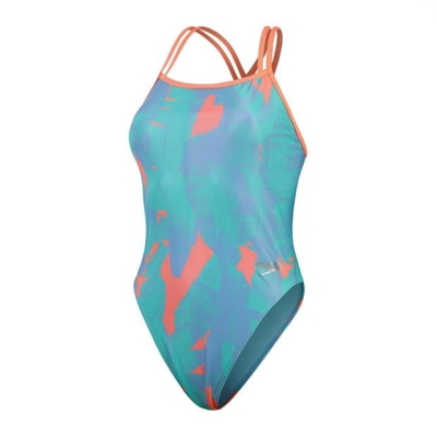 Speedo Alv Dgi 1Pc femei albastru roz