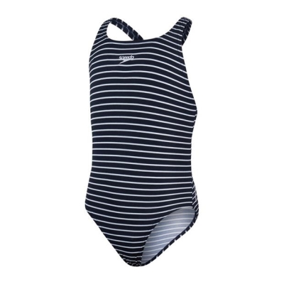 Costum de Inot Speedo Essential Medalist pentru Bebelusi bleumarin alb