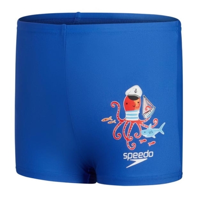 Speedo Plmt Asht copii albastru rosu