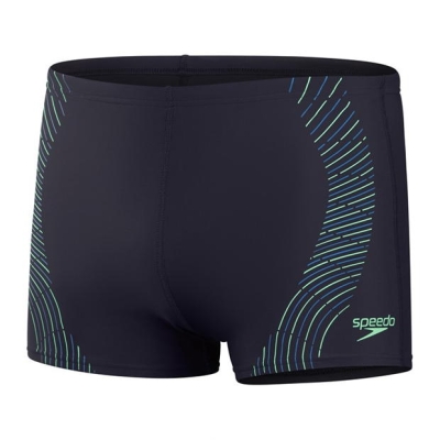 Speedo Tech Prt Asht pentru barbati bleumarin verde