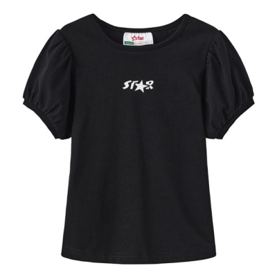 Star ’ Tee pentru fete negru