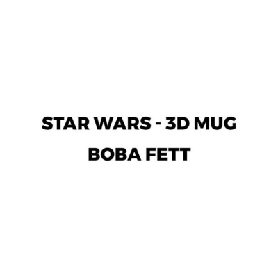 Cana Star Wars BOBA FETT 3D multicolor