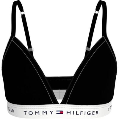 Sutien triunghi Tommy Hilfiger negru bds