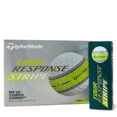 TaylorMade Resp cu dungi 10 alb verde