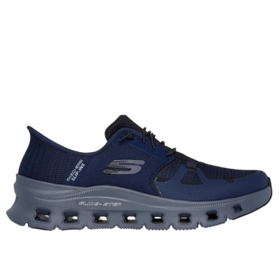 Tenisi fara siret Skechers Glide-Step Pro pentru Barbati bleumarin ms hm chrc