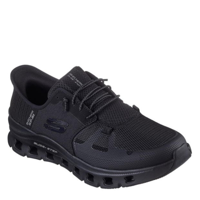 Tenisi fara siret Skechers Glide-Step Pro pentru Barbati triple negru