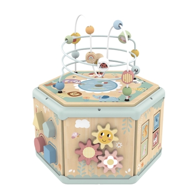 Tooky Toys 7n1 Actvty Cube Bb54 multicolor