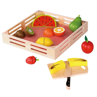 Tooky Toys Cutting Fruits In54 multicolor