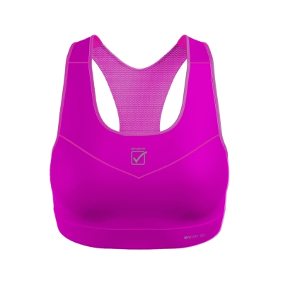 TOP DONNA STAMPA Givova roz fucsia