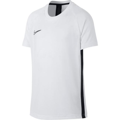 Top fotbal maneca scurta Nike Dri-FIT Academy Big pentru Copii alb negru