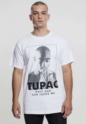 Tricou 2Pac Prayer alb Mister Tee