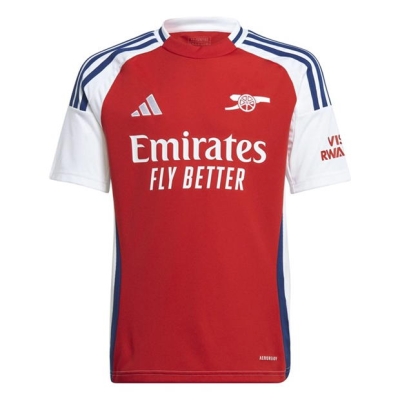 Tricou Acasa adidas Arsenal 2024 2025 Juniors rosu