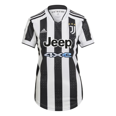 Tricou Acasa adidas Juventus 21/22 pentru Femei alb negru