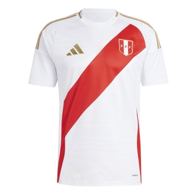 Tricou Acasa adidas Peru 2024 pentru adulti alb