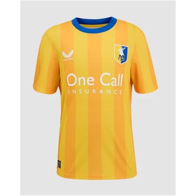 Tricou Acasa Castore Mansfield Town 2024 2025 Juniors galben