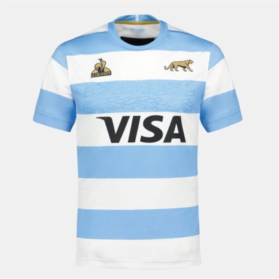 Tricou Acasa Le Coq Sportif Argentina 2024 pentru Barbati albastru alb