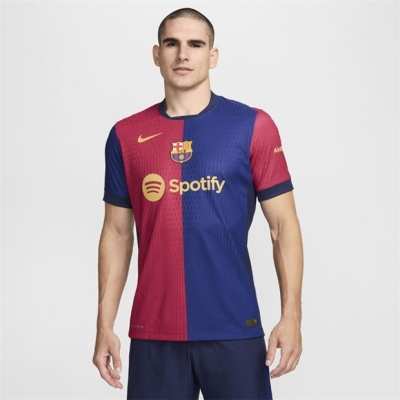 Tricou Acasa Nike Barcelona Authentic 2024 2025 pentru adulti albastru