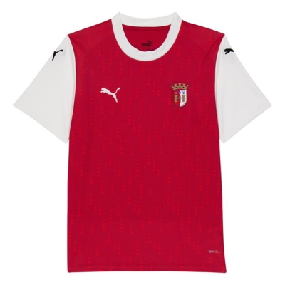 Tricou Acasa Puma S.C. Braga 2024 2025 Juniors rosu