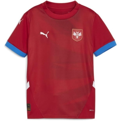 Tricou Acasa Puma Serbia 2024 pentru copii rosu