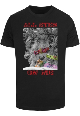 Tricou All Eyes Face Statue negru Mister Tee