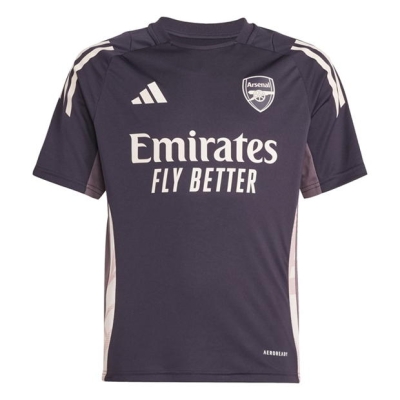 Tricou antrenement adidas Arsenal 2024 2025 Juniors aurora negru