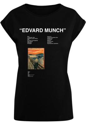 Tricou APOH - Munch Edvard pentru Femei negru Merchcode